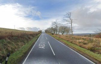 Driver taken to hospital after lorry overturns on A83, Tarbert