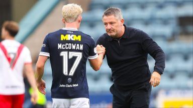 Tony Docherty has no issues with playing Hibs target Luke McCowan at Easter Road