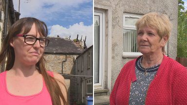 Widow and mother-of-three homeless after house blaze in Moray destroys ‘everything’