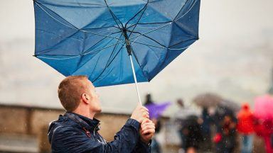 Disruption reported throughout the country as Storm Ashley hits Scotland