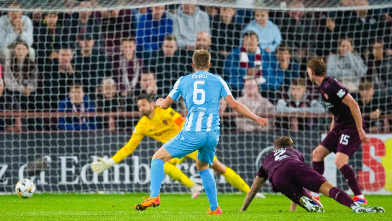 Hearts crash out of Europa League after fifth straight defeat