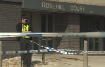 Man arrested after stabbing outside block of flats in Aberdeen