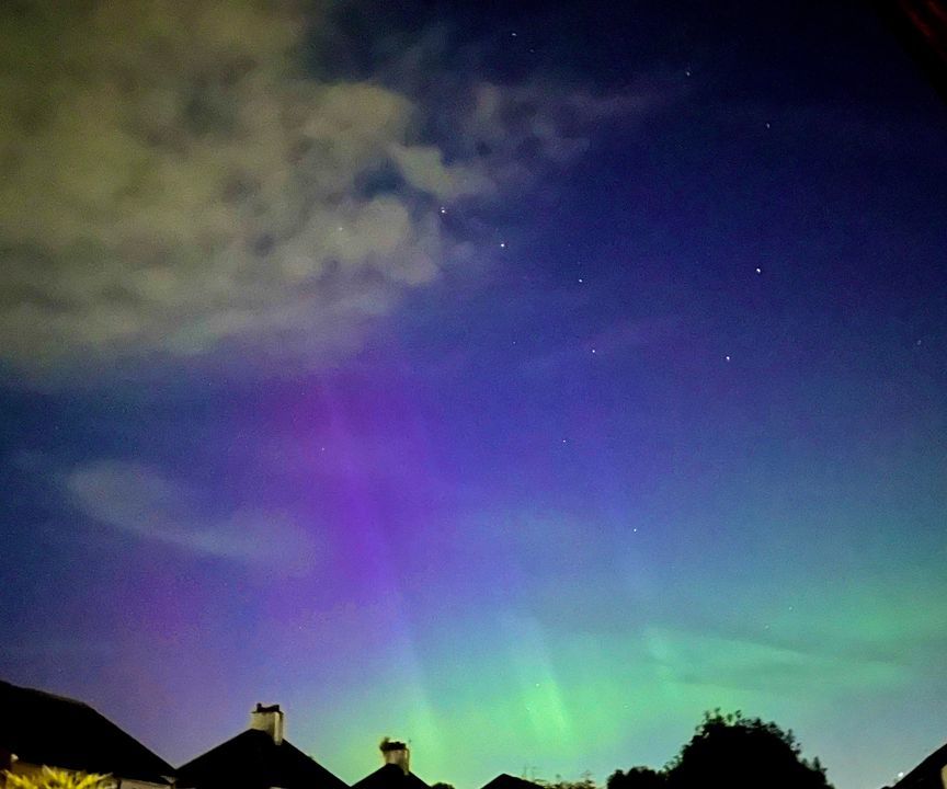 Northern Lights in Barrhead.