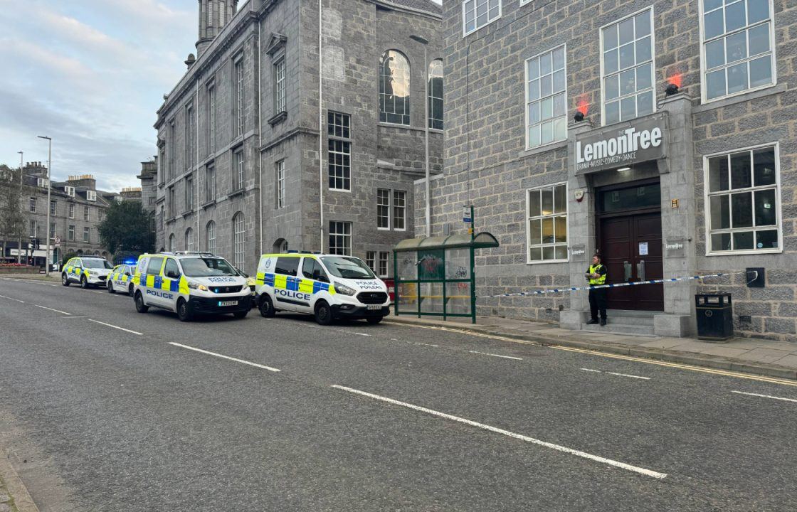 Man charged following ‘disturbance’ near Aberdeen arts venue