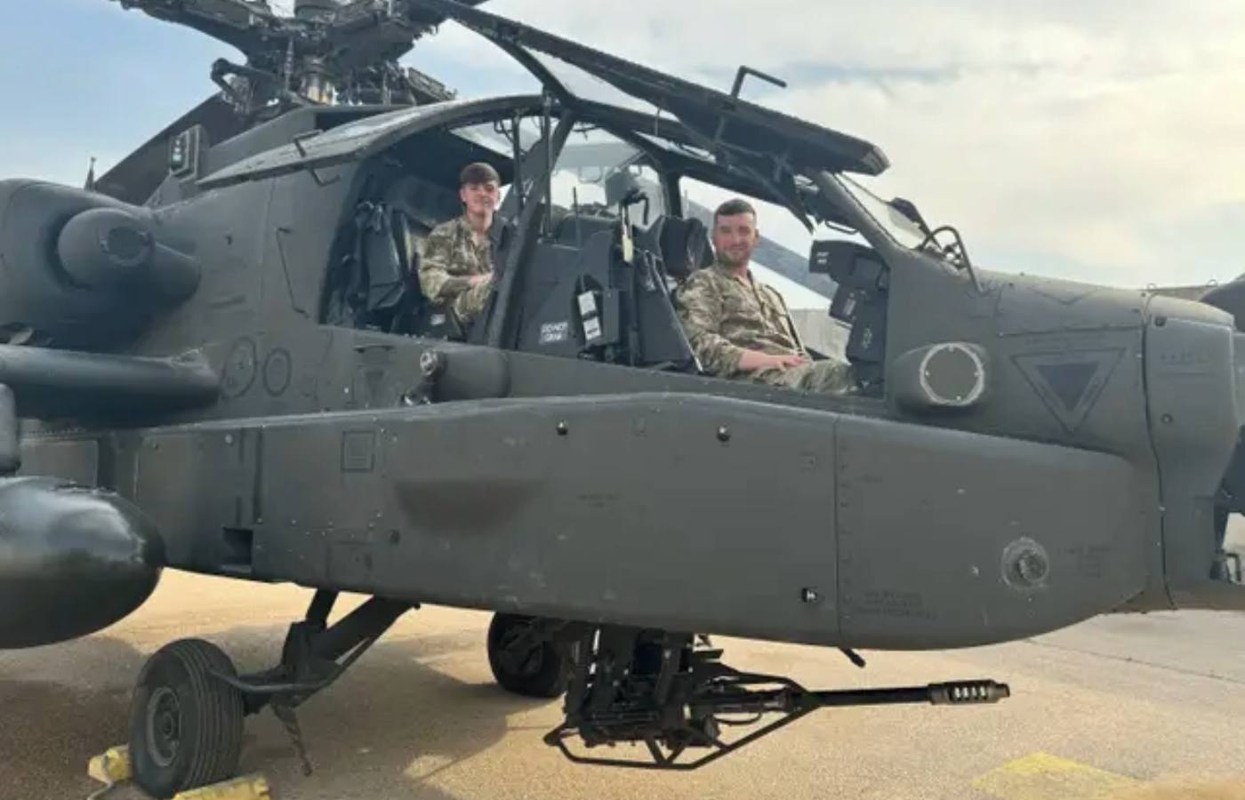 The two soldiers grew up on the same Glasgow street