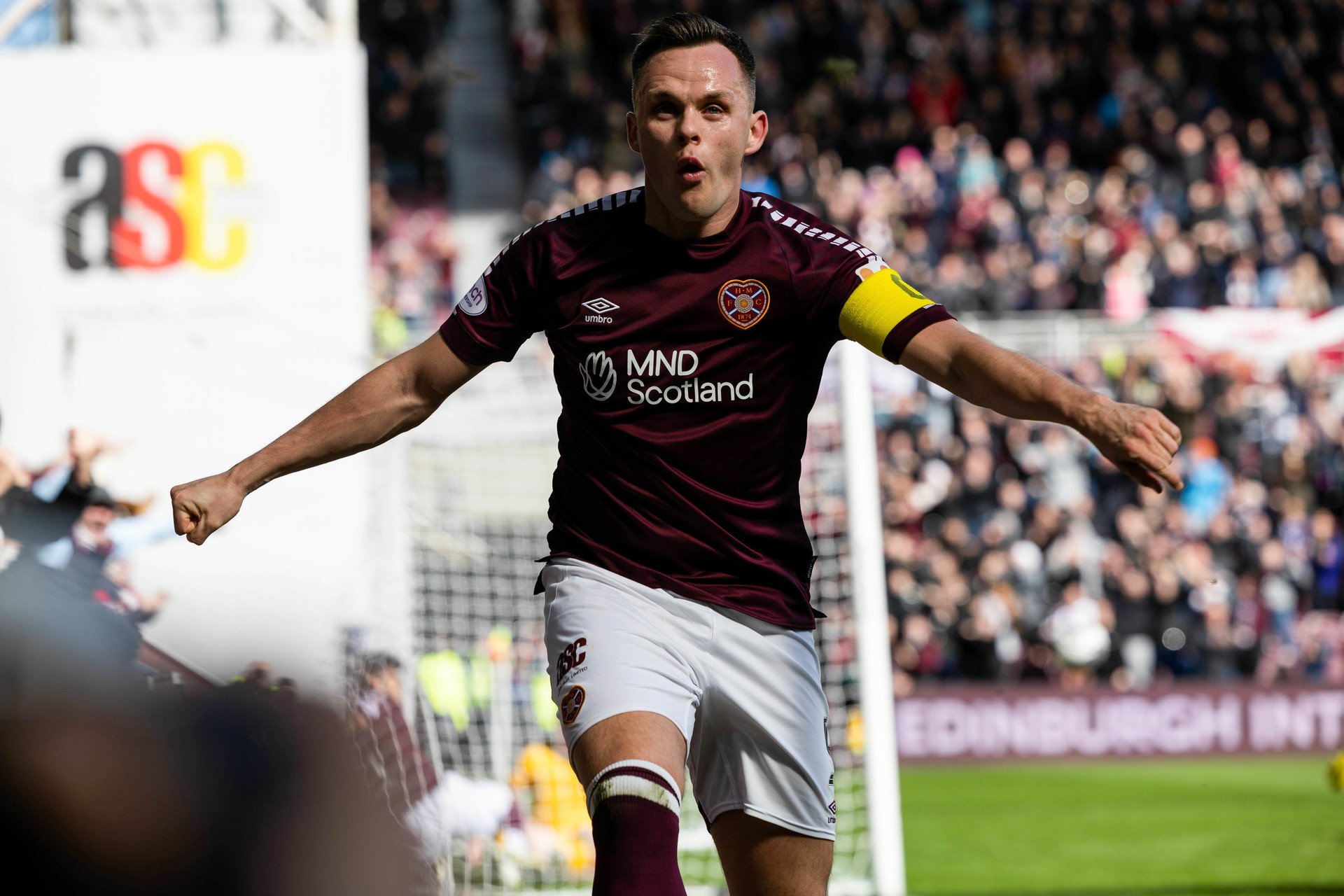 Lawrence Shankland: Keeping last season's Premiership Player of the Year and top-scorer at Tynecastle will be huge for Hearts. 