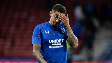 ‘It wasn’t even a free kick’: Rangers captain bemoans costly red card