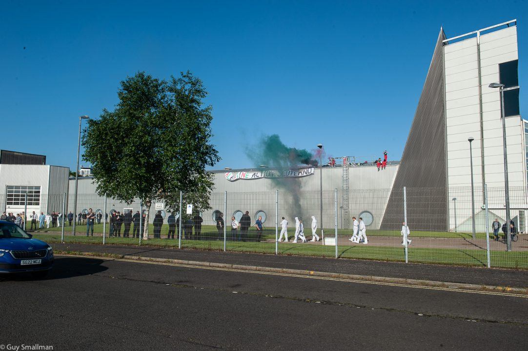 Pro-Palestinian protesters jailed for £1m damage at Thales weapons factory in Glasgow