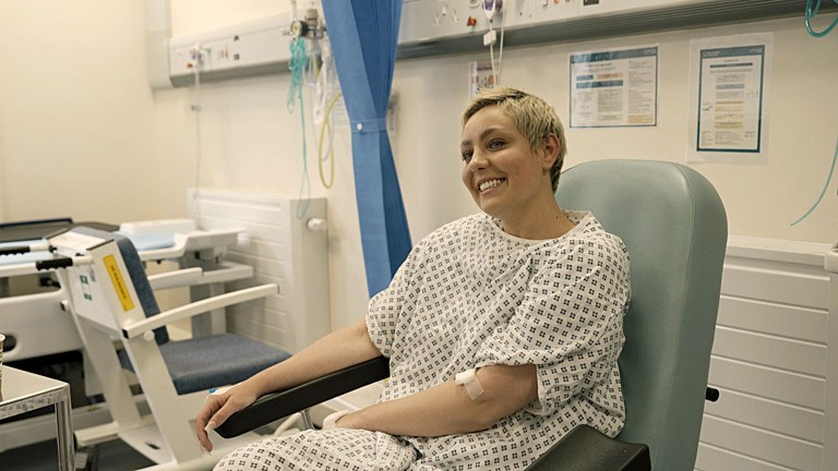 Amy Dowden documents her cancer journey in the BBC programme Strictly Amy: Cancer And Me.