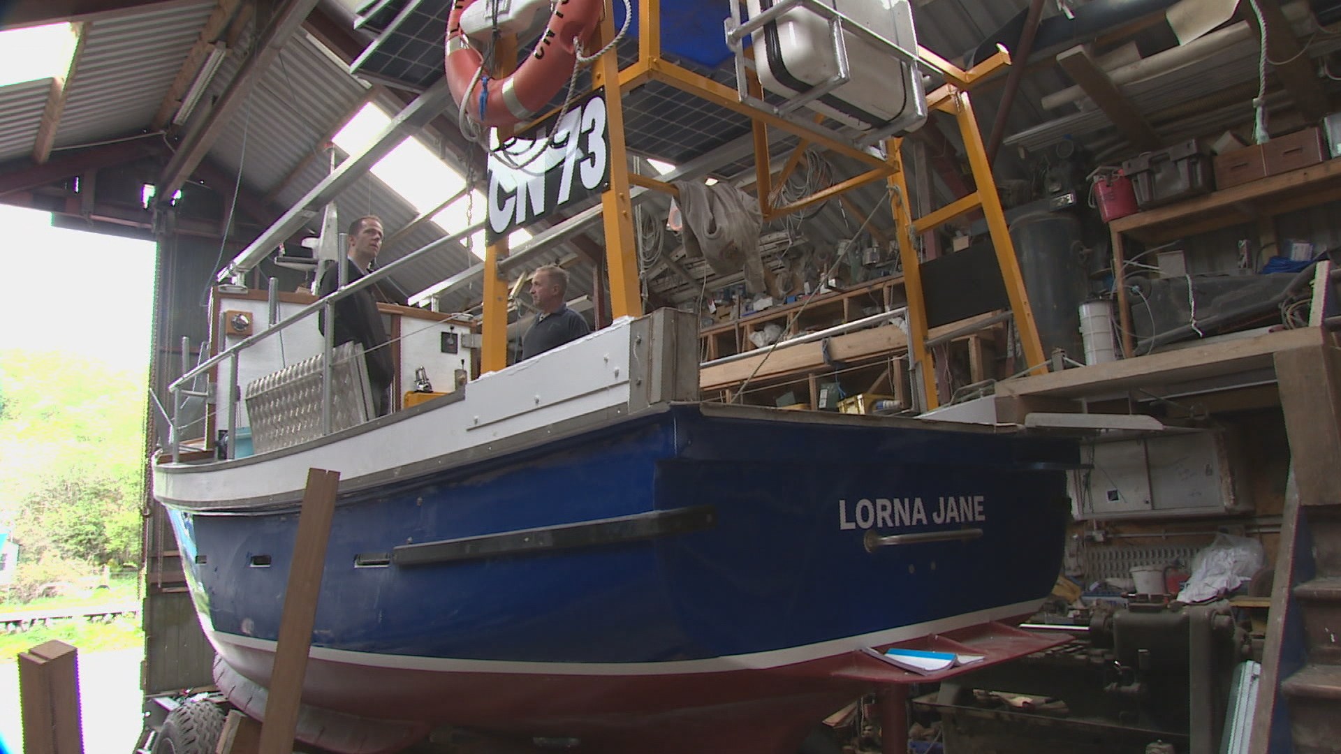 The Lorna Jane boat.