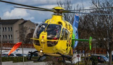 Medical team airlifted to Forfar rugby club to treat injured player following accident