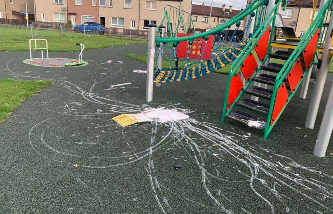 Fife playpark worth £150,000 vandalised less than six months after opening