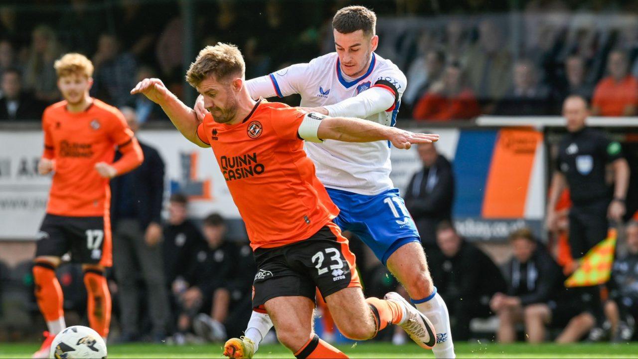 Ross Docherty hopes Dundee United bounce back from Rangers result at Motherwell