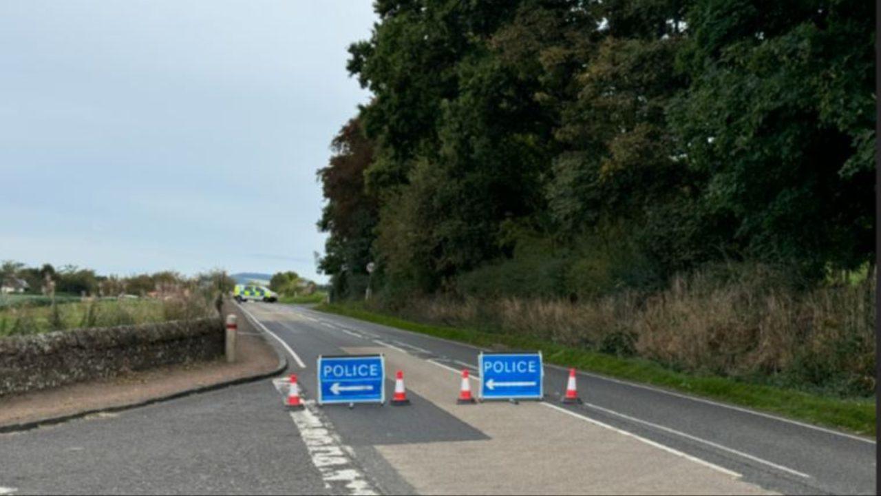 Four women and man in hospital after crash shuts road in Fife for six hours