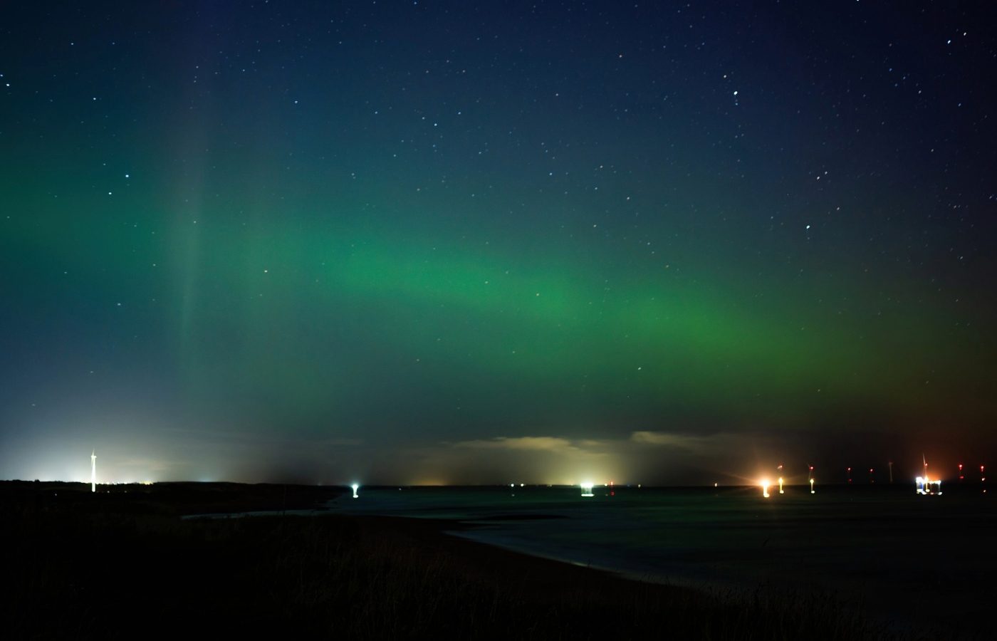 The Northern Lights in Aberdeen, 12 September 2024