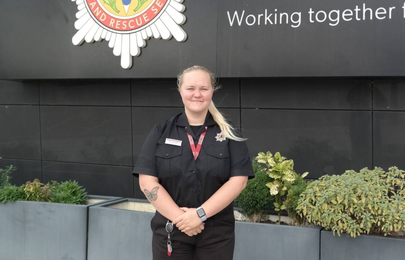 Beth McInnes is a firefighter call handler based in Renfrewshire.