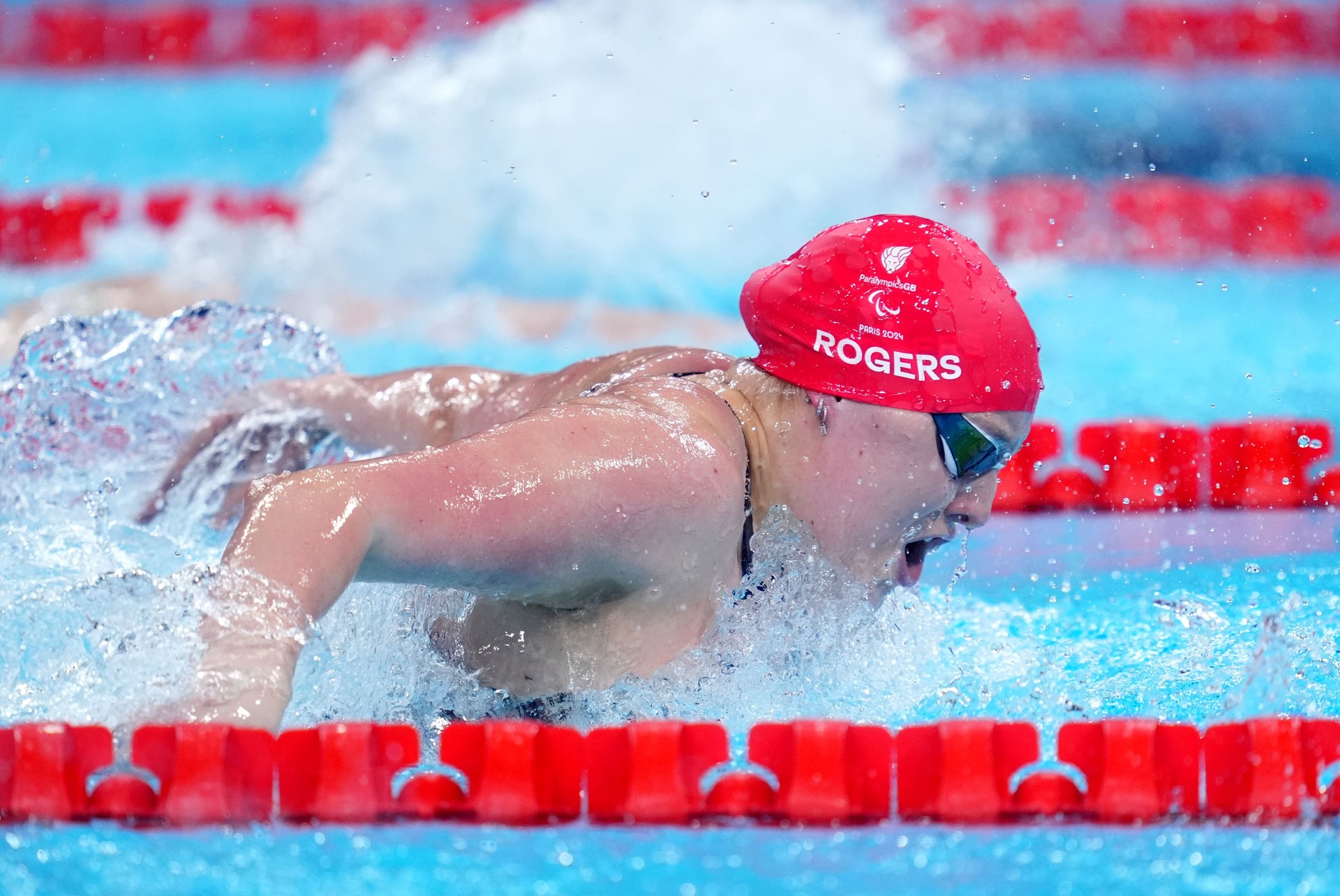 Great Britain’s Faye Rogers took gold in Paris (Adam Davy/PA) 