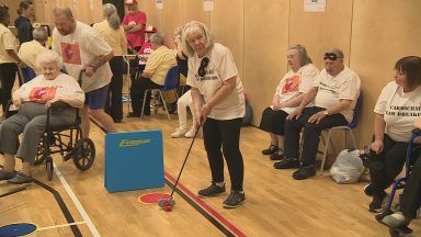 Dundee care home residents take part in their own Olympics