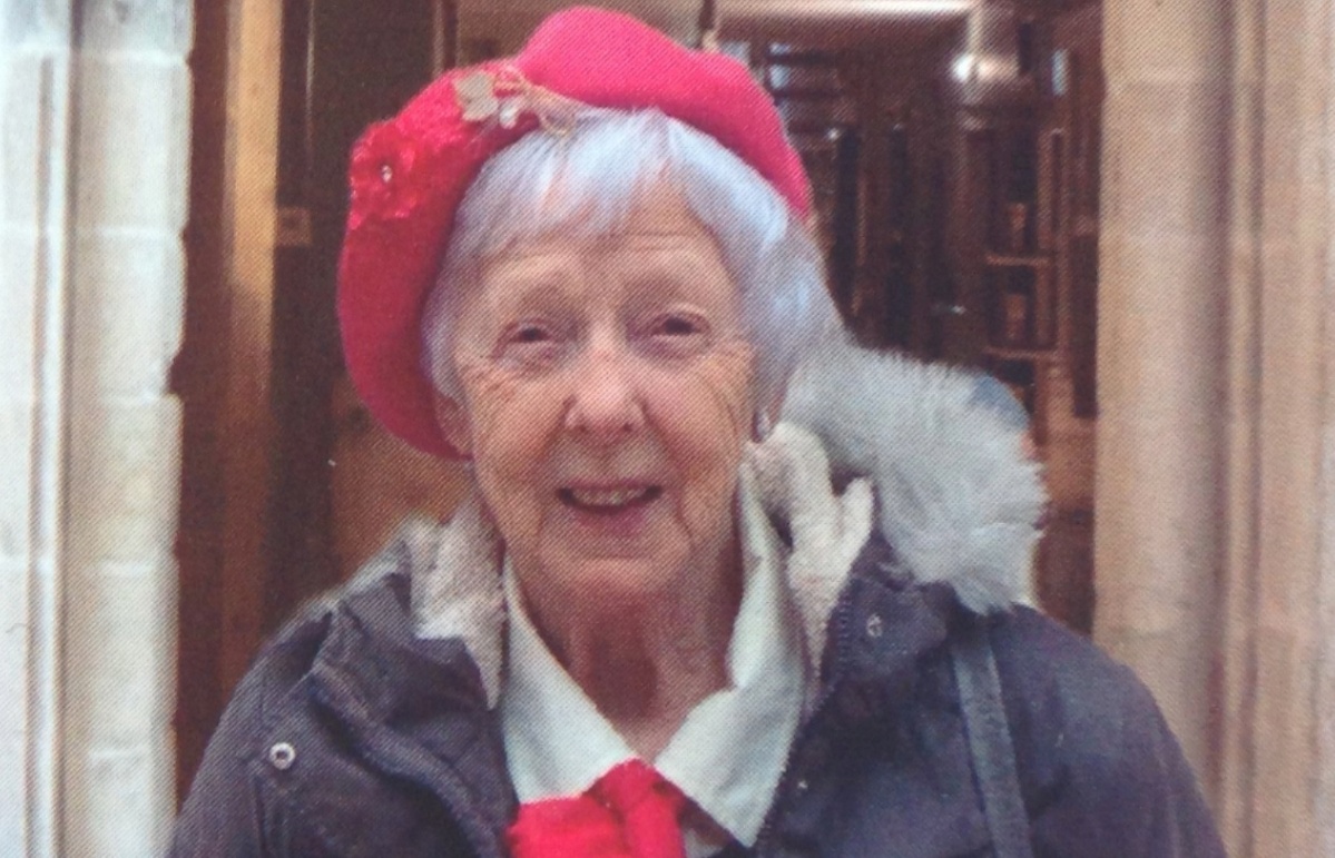 Gladys, 90, is helping combat the rise of homelessness in Glasgow. 