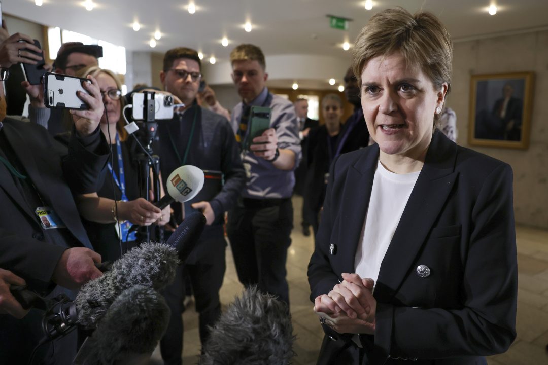 Police Scotland asks prosecutors for next steps on Nicola Sturgeon investigation