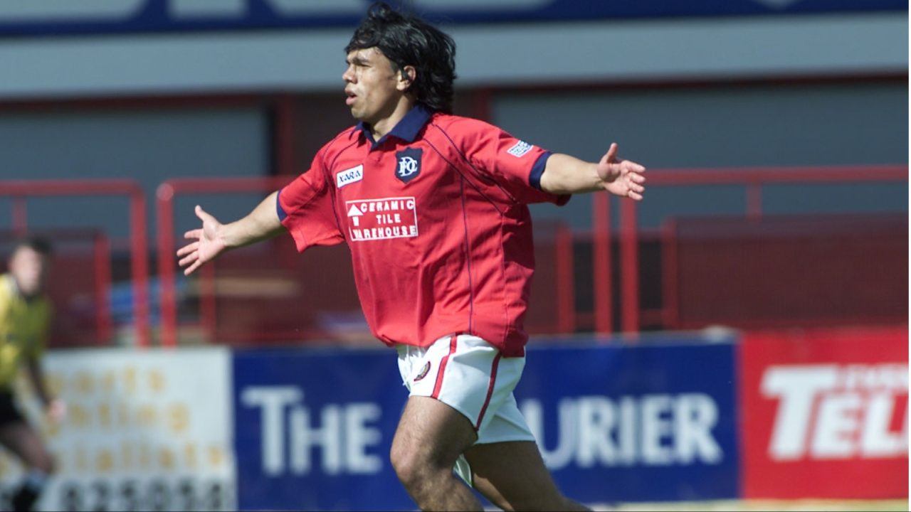 Tributes paid to former Dundee striker Fabian Caballero following death aged 46