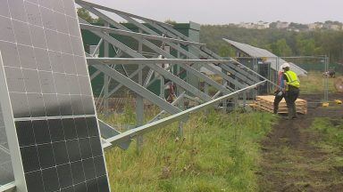 Dundee solar farm hoping to bring down bills for local people