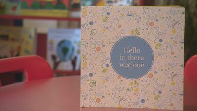 New book launched in Dundee aims to help parents bond with their unborn baby