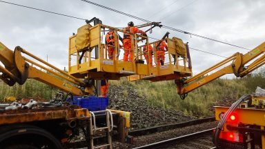 Cross-border train disruption on West Coast Main Line continues after tree destroys overhead wires