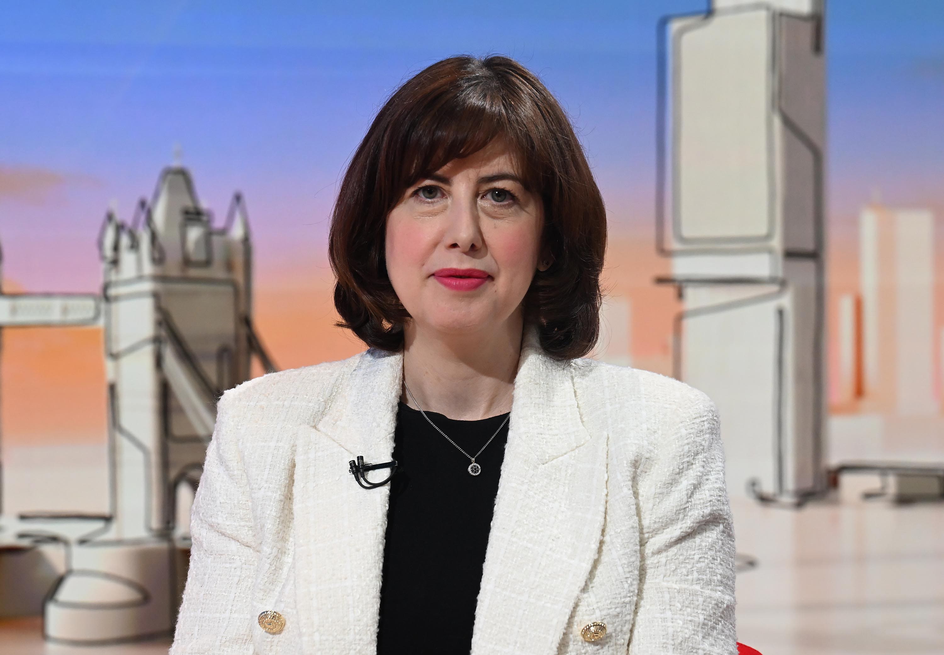 Leader of the House of Commons Lucy Powell (Jeff Overs/BBC). 