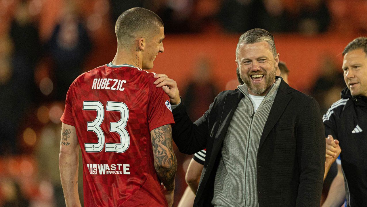 Jimmy Thelin wants Aberdeen to stay focused on league despite cup progress