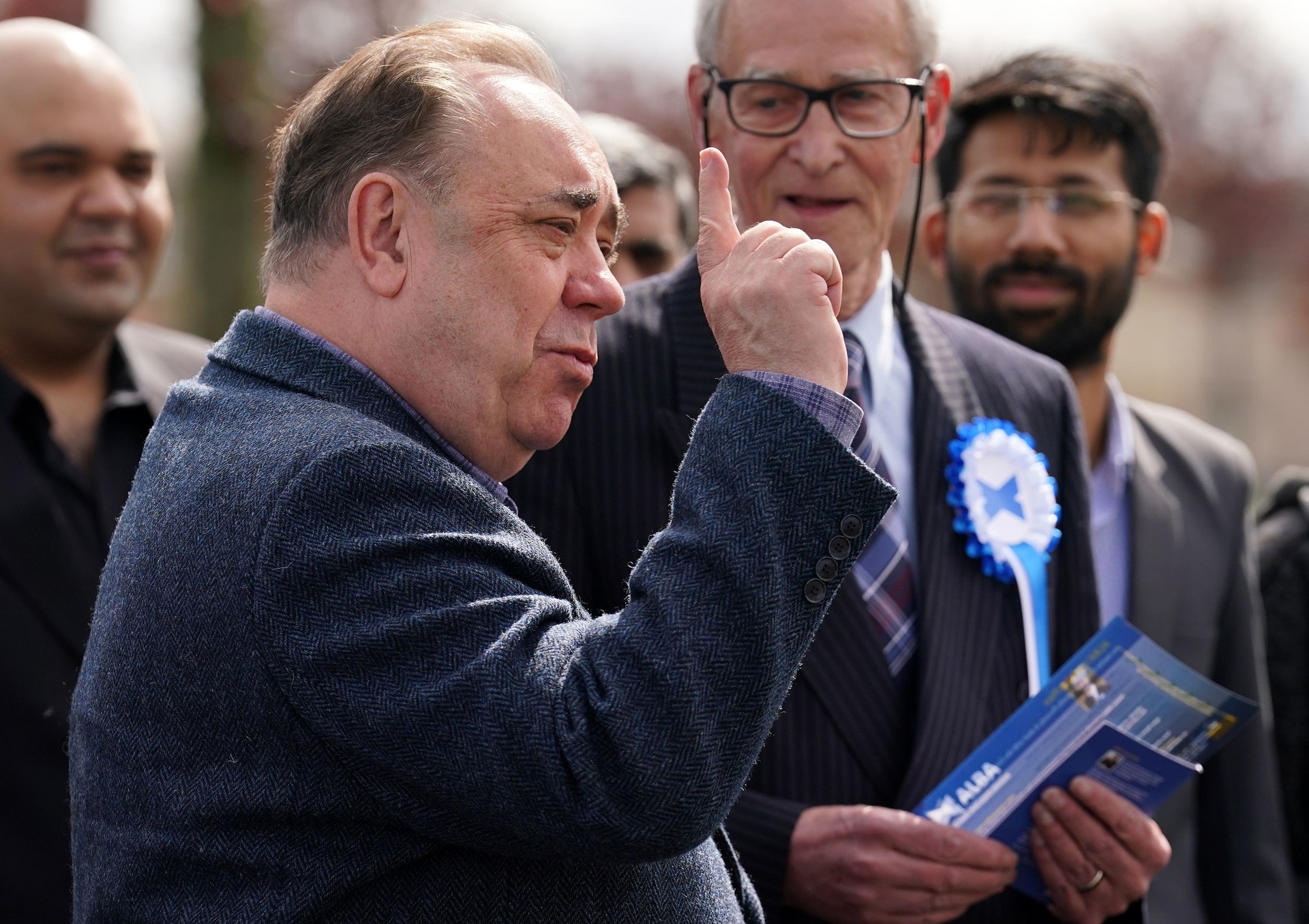 Alex Salmond, who now leads the Alba Party, was contemptuous of Ms Sturgeon’s advisers (Andrew Milligan/PA). 