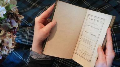 Rare first edition Robert Burns poetry book fetches £62,700 at auction