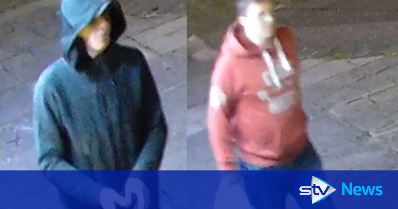 Police release CCTV pictures of two men after Edinburgh assault leaves ...