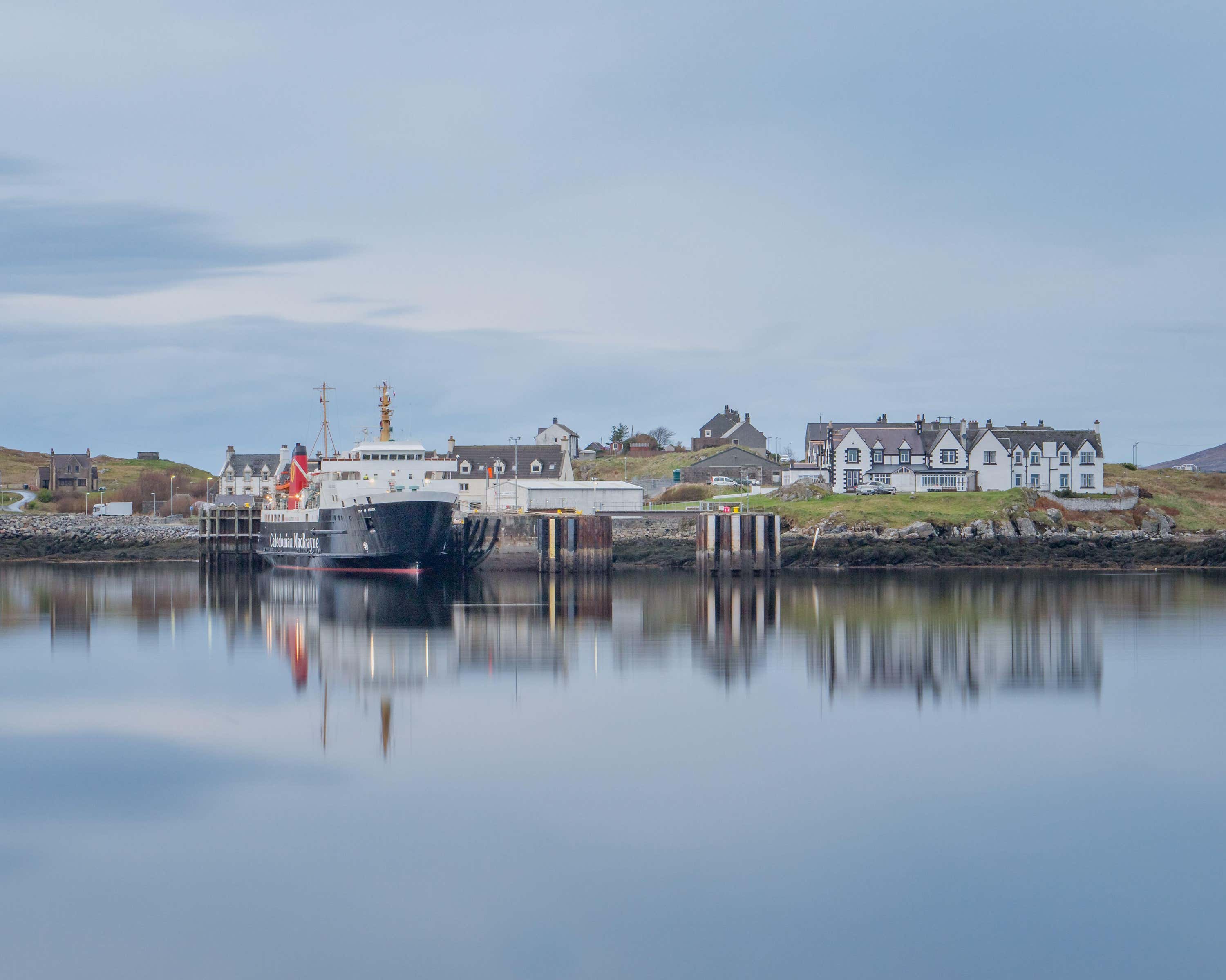 The MV Lord of the Isles usually serves Lochboisdale in South Uist to the mainland (Alamy/PA) 