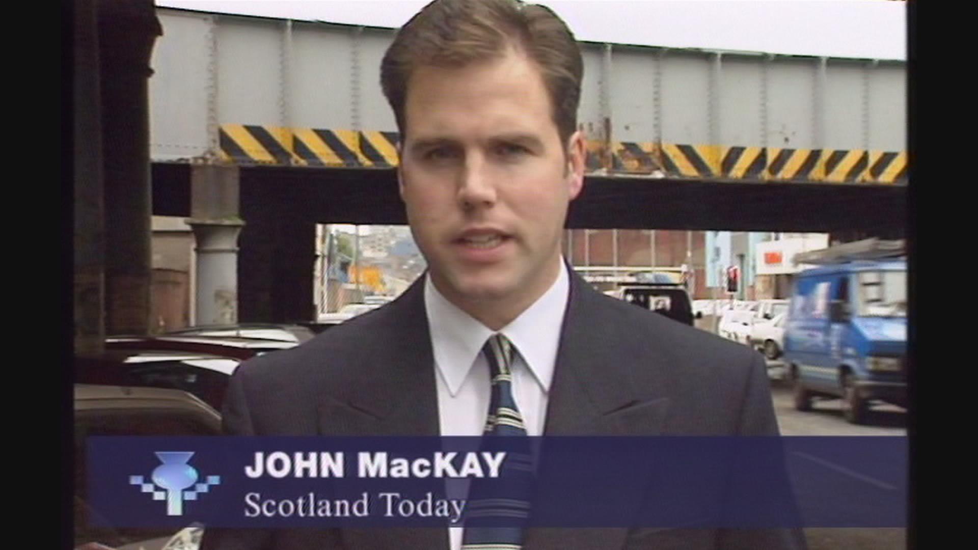 In the early days of my STV career.