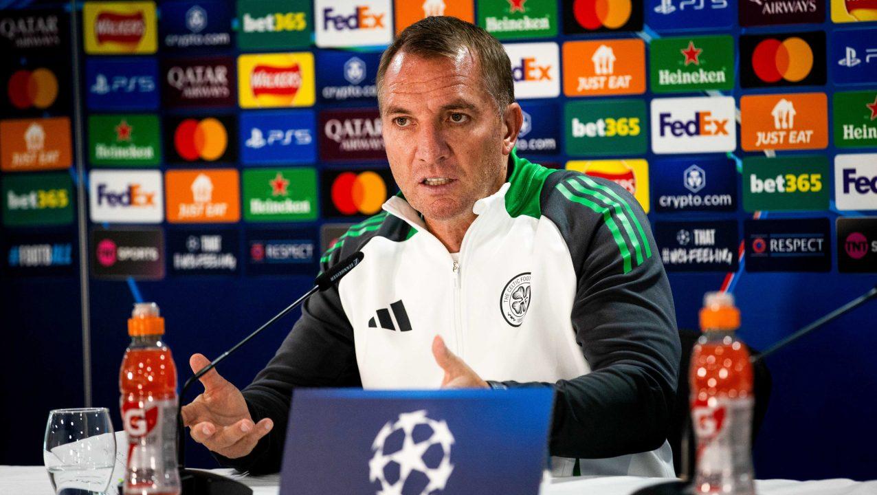 Brendan Rodgers ‘most ready I’ve been’ taking Celtic into Champions League