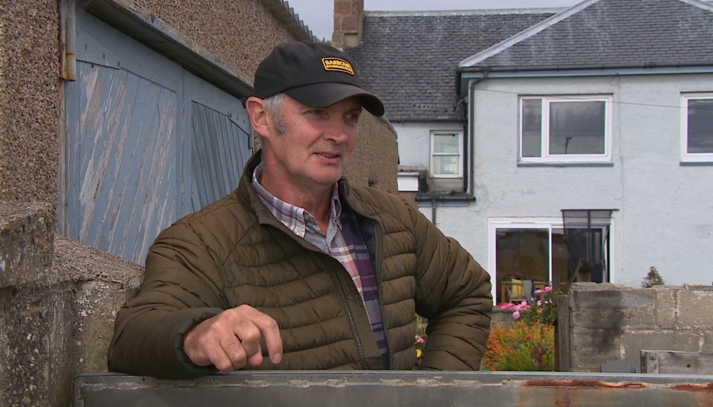 Golspie resident Ian Melville, a former fisherman.