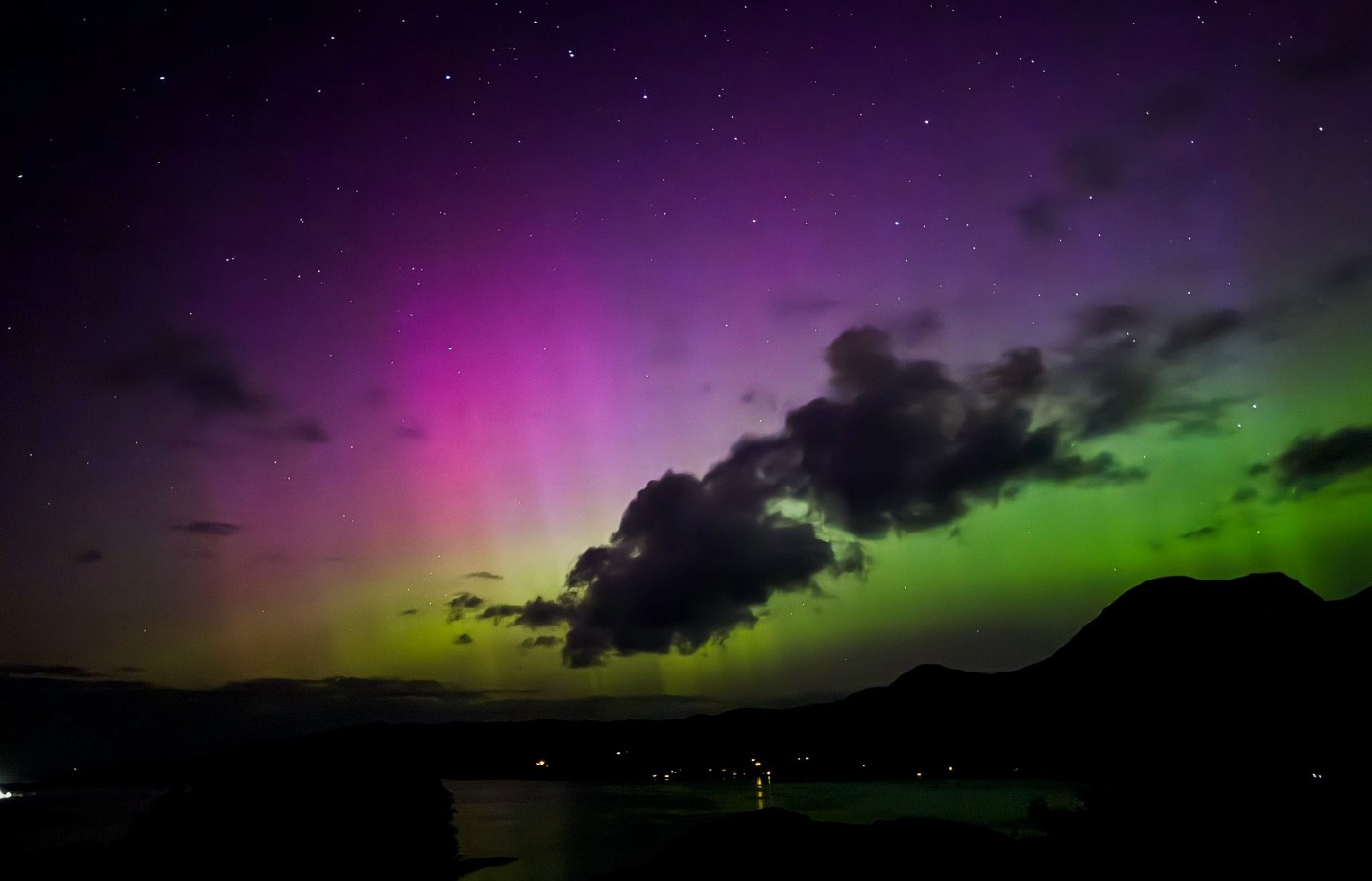 Northern Lights above Torridon.