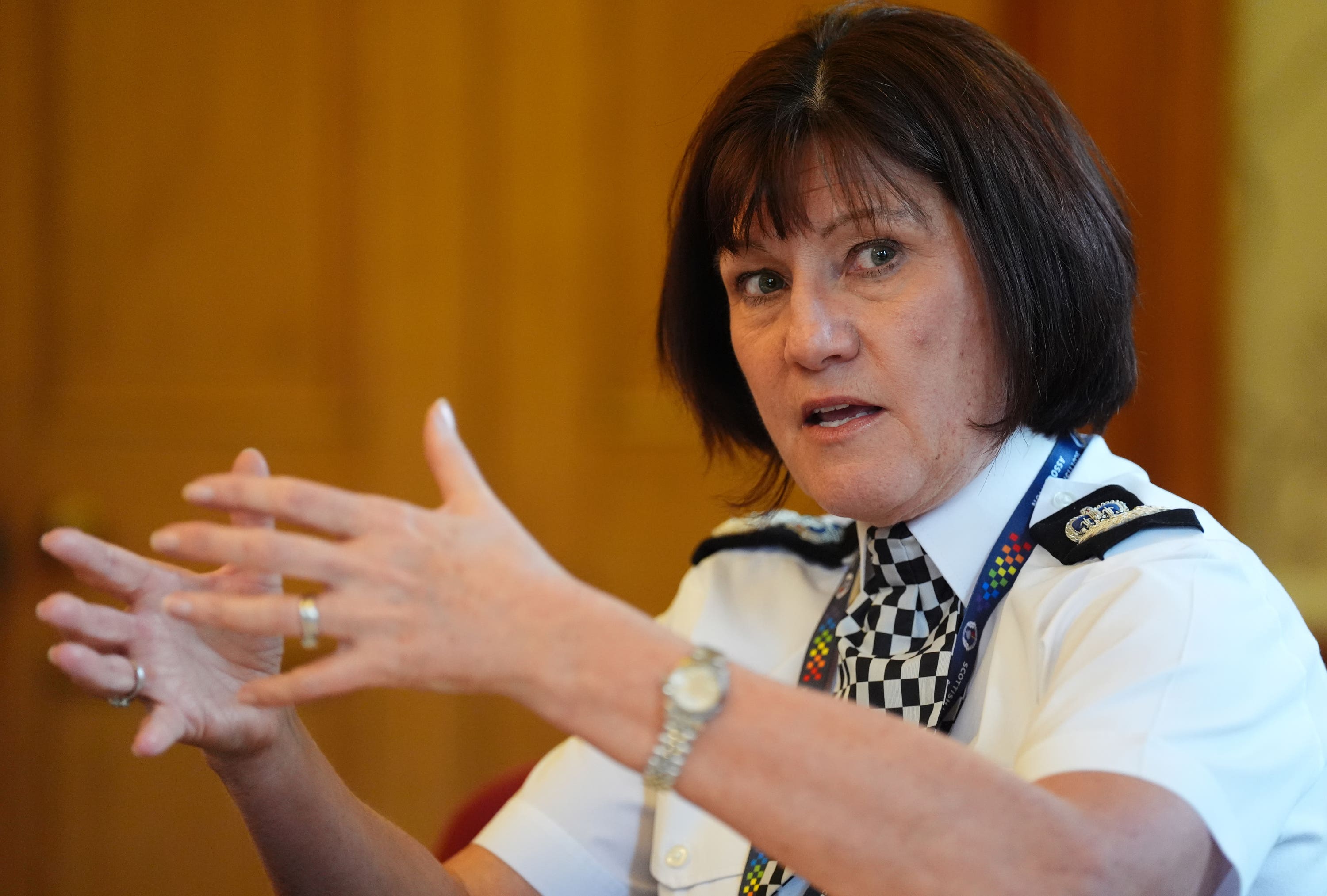 Police Scotland Chief Constable Jo Farrell was outlining the force’s vision for the future.