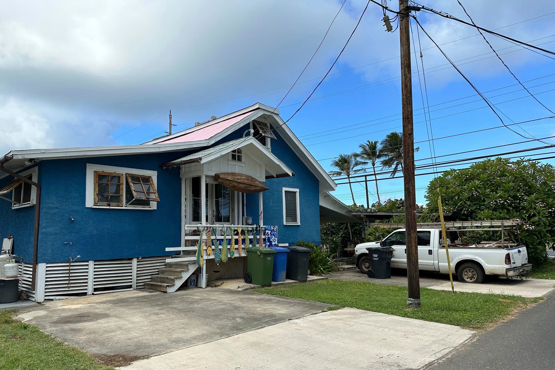 The house of Ryan Routh in Kaaawa, Hawaii (Audrey McAvoy/AP). 