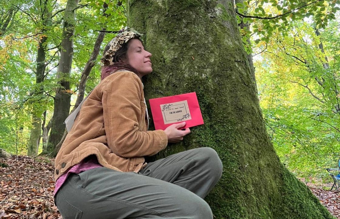 Teacher crowned first-ever winner of Glasgow tree-hugging competition at Darnley Country Park