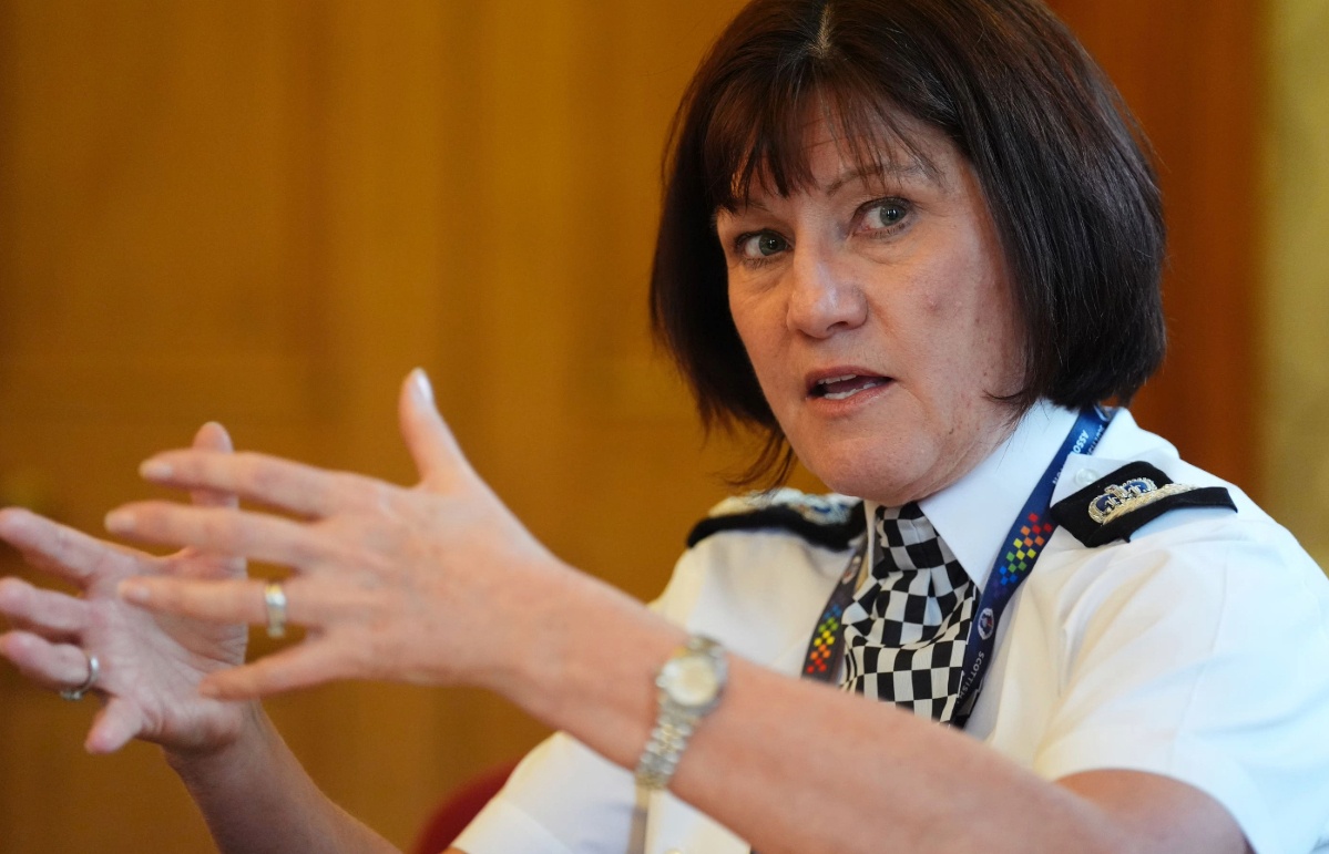 Police Scotland Chief Constable Jo Farrell (Andrew Milligan/PA) 