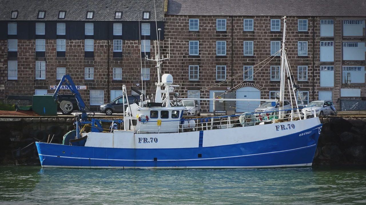 Crew rescued after Scottish fishing boat sinks in North Sea