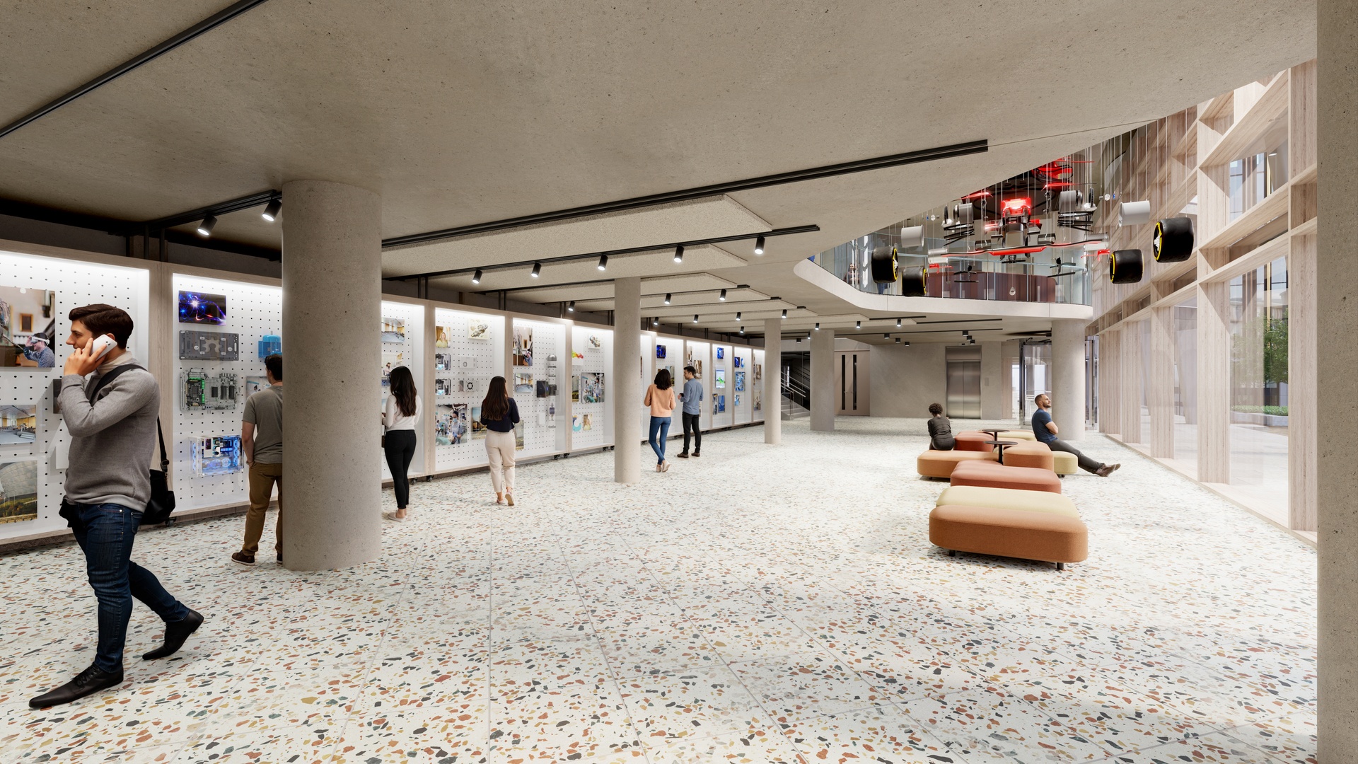 How the interior of the Keystone building could look