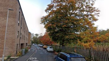 Car set on fire near Glasgow primary school as police launch appeal for witnesses