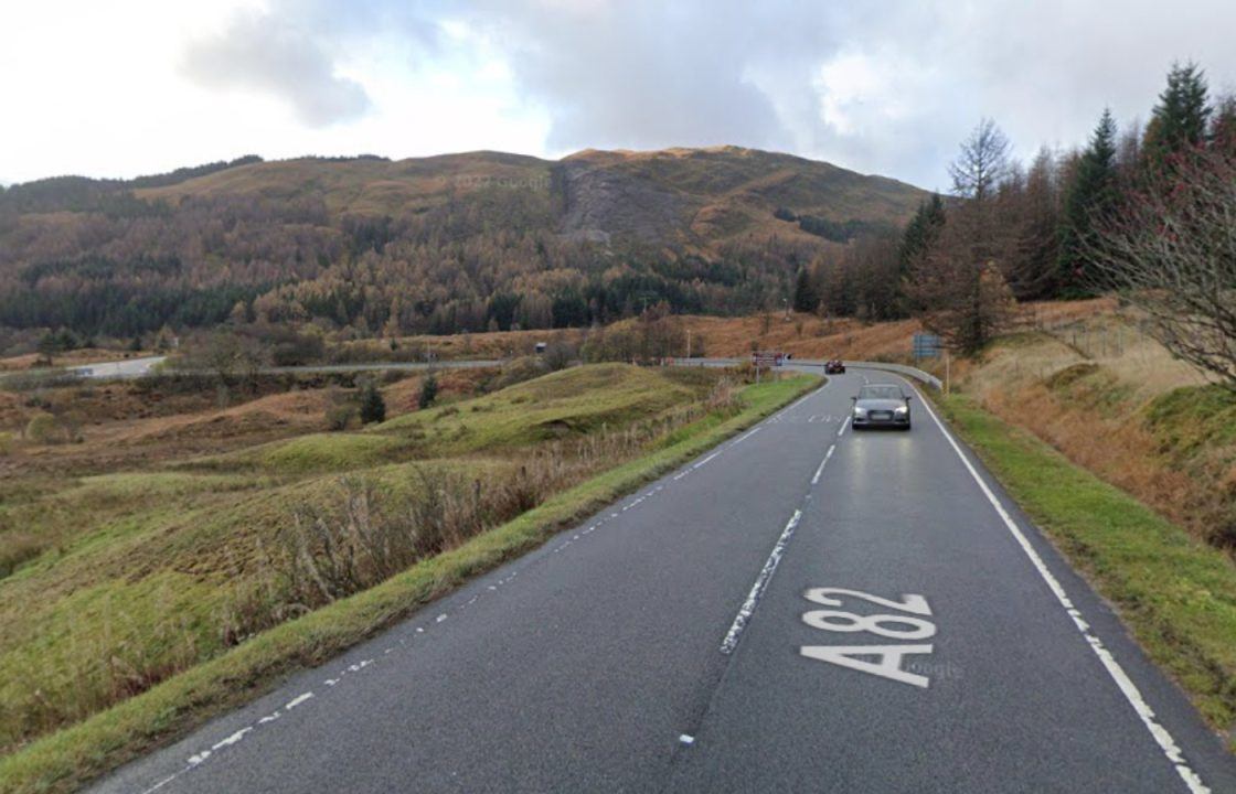 Drivers facing diversion on A82 following collision near Tyndrum