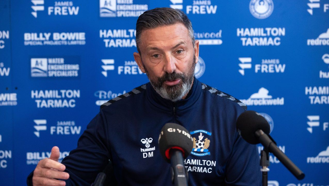 Derek McInnes urges Kilmarnock to pick up first league win before break