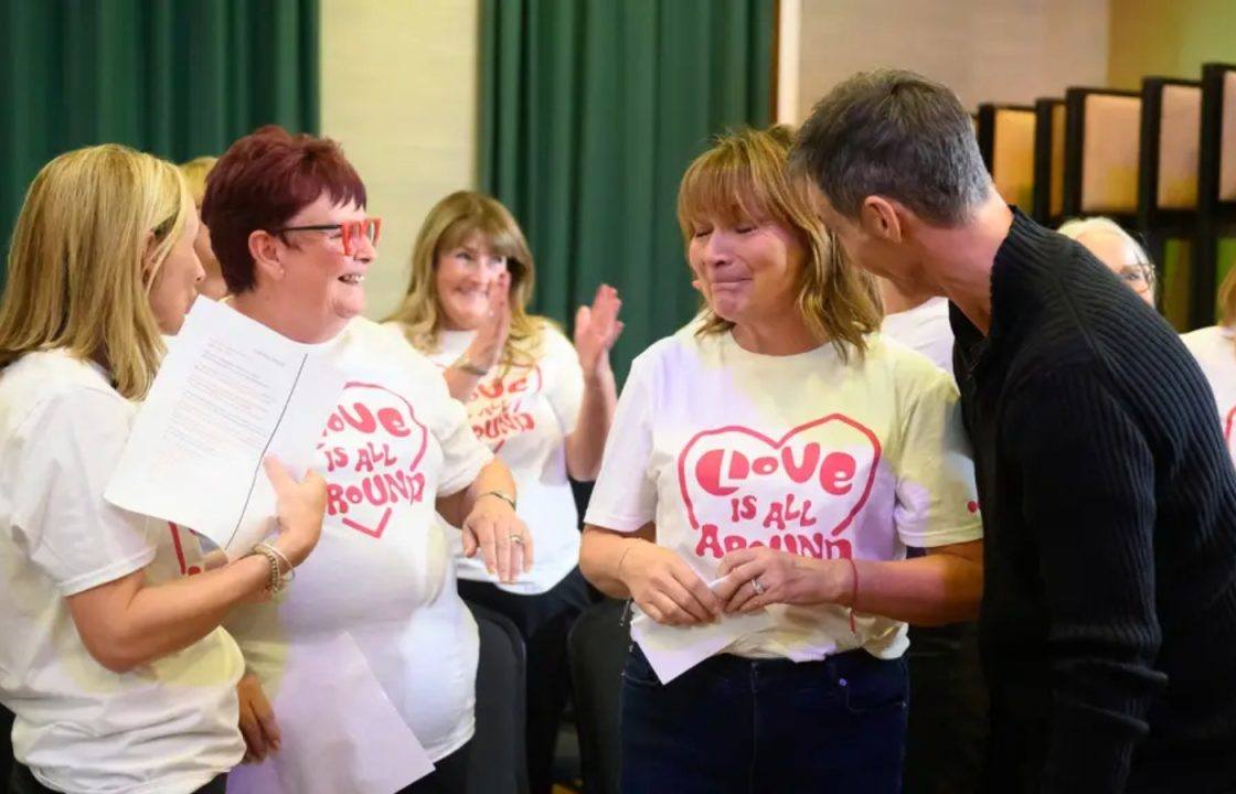 Lorraine Kelly joins choir on charity song she will play to baby granddaughter