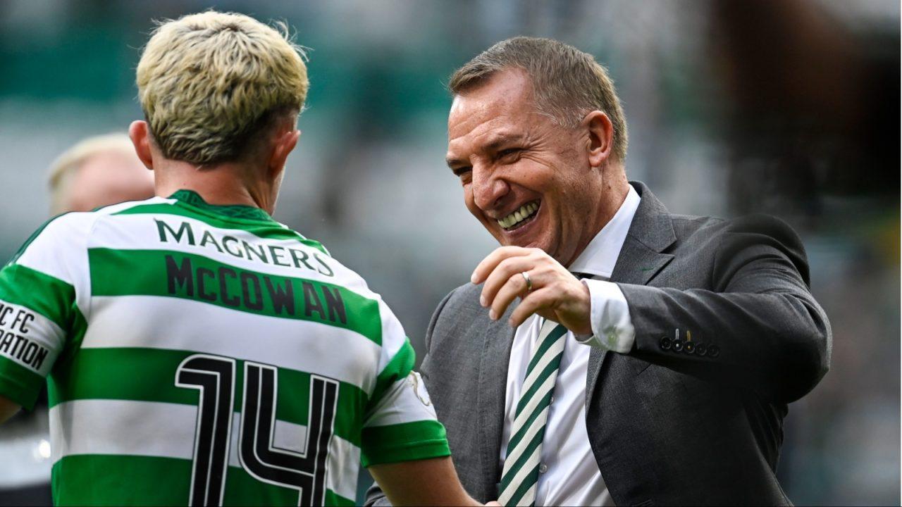 Brendan Rodgers delighted for Luke McCowan as Celtic triumph at Motherwell