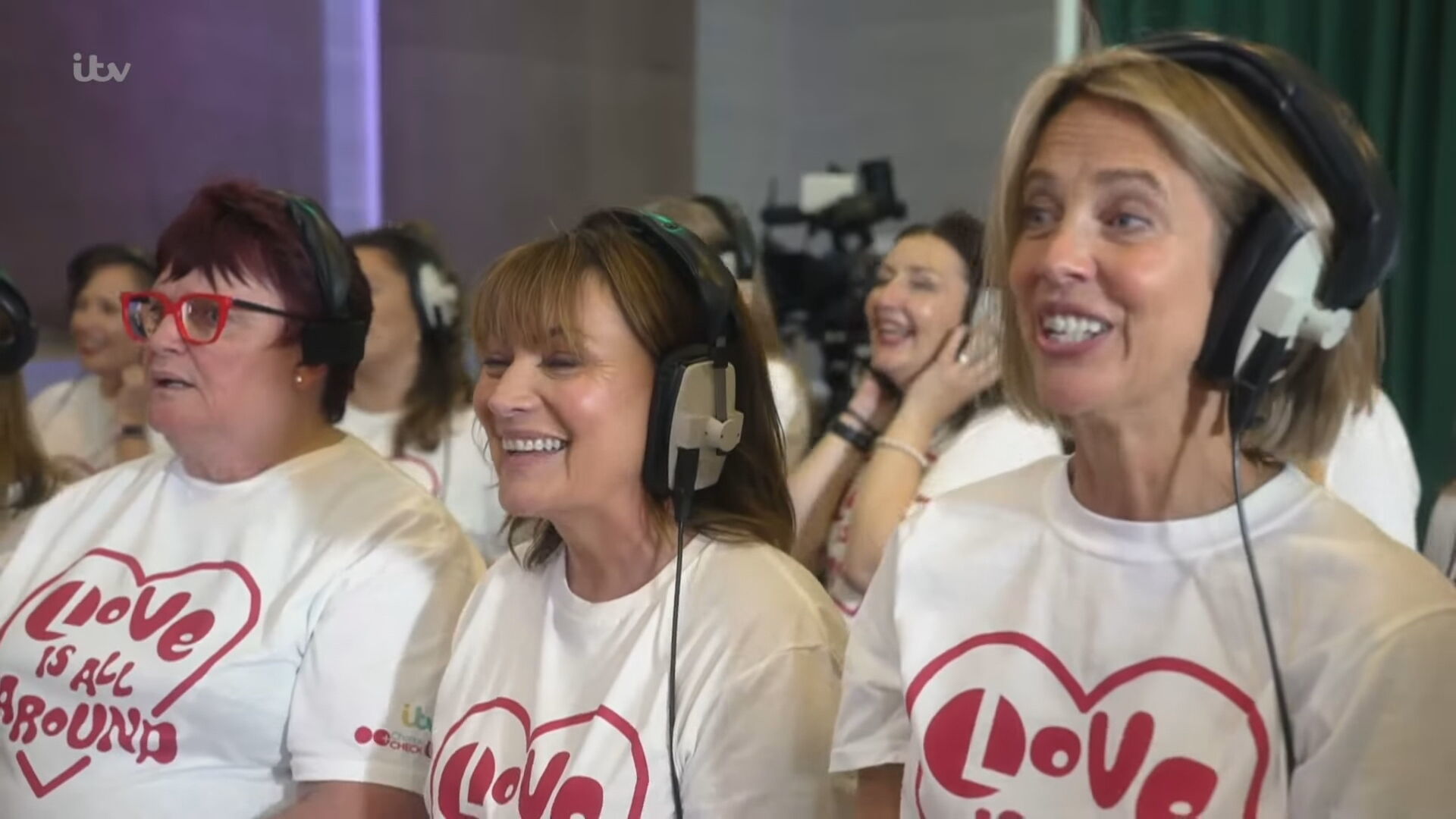 Lorraine says performing with choir was a 'special' moment